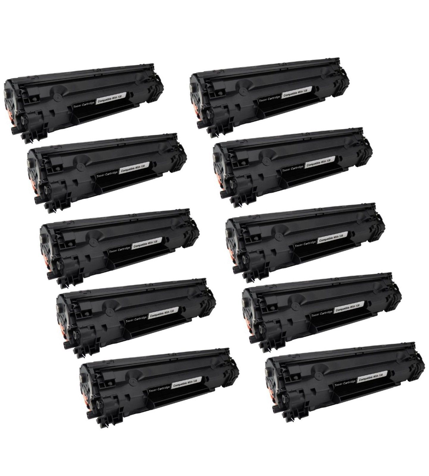 Canon 128 COMBO 10 Pack CRG-128 Compatible BRAND NEW MADE IN CHINA <B>